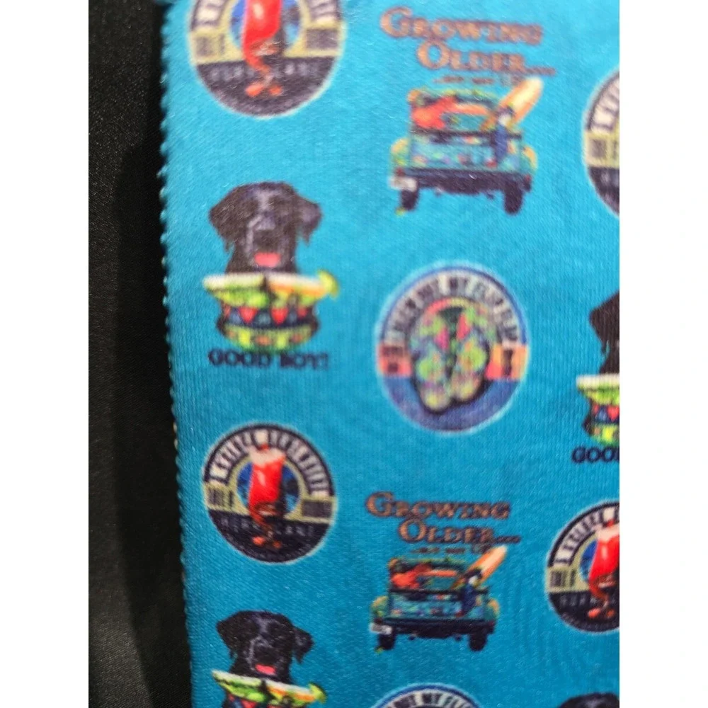 Margaritaville Slim Can Coozie Growing Older Good Boy